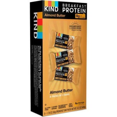 Kind KIND® Breakfast Protein Bars, Almond Butter, 50 g, 8/Box 25953